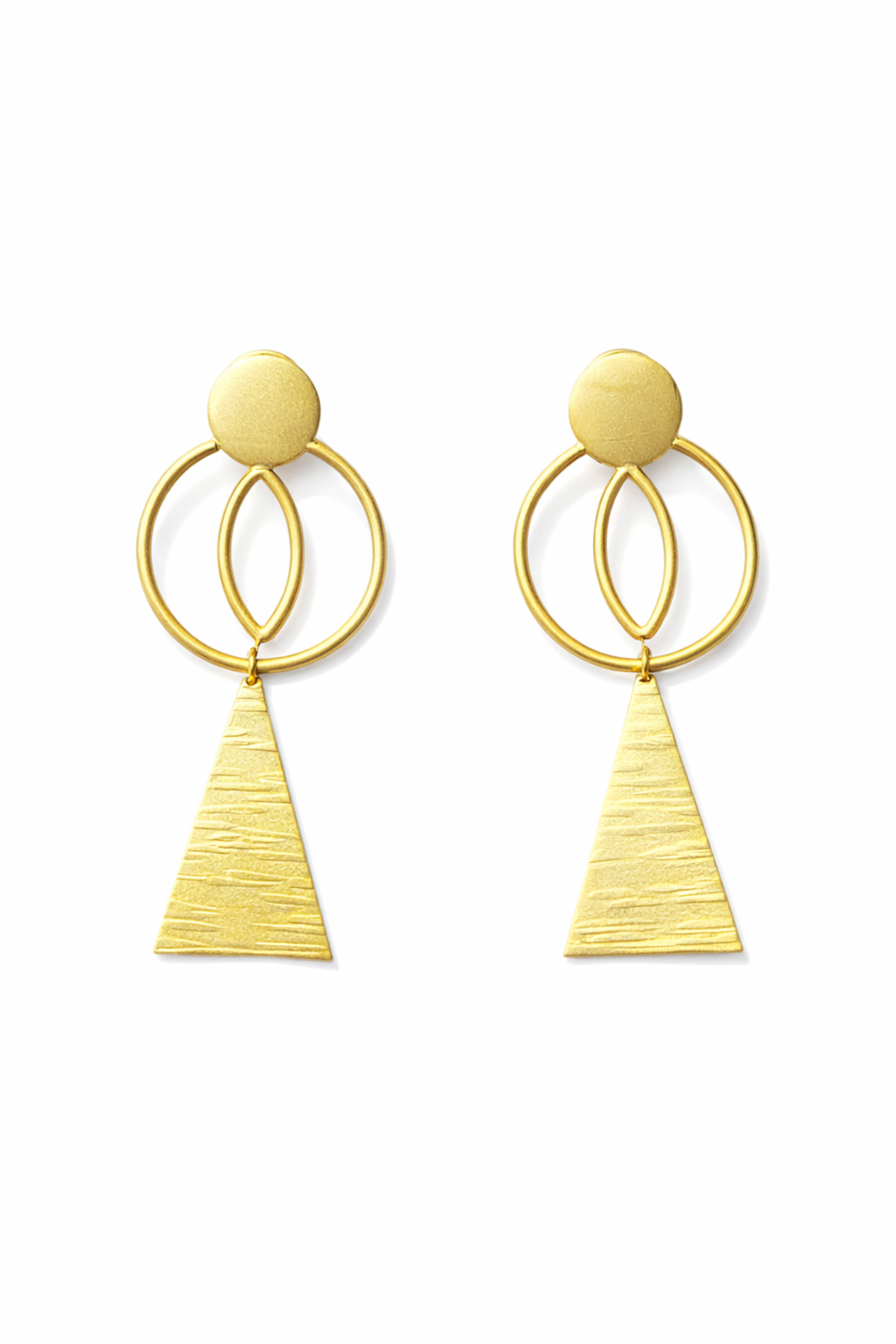 Aurelia Geo Drop Earrings - Pabeena