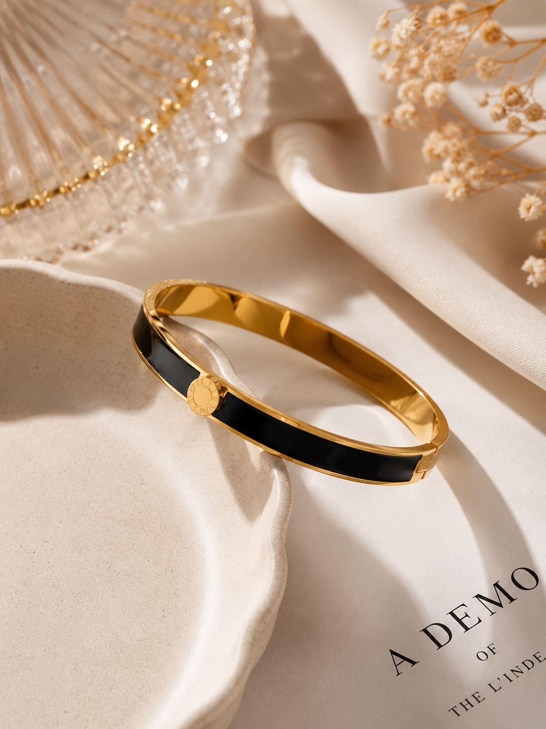 Noir Eclipse Luxe Bangle