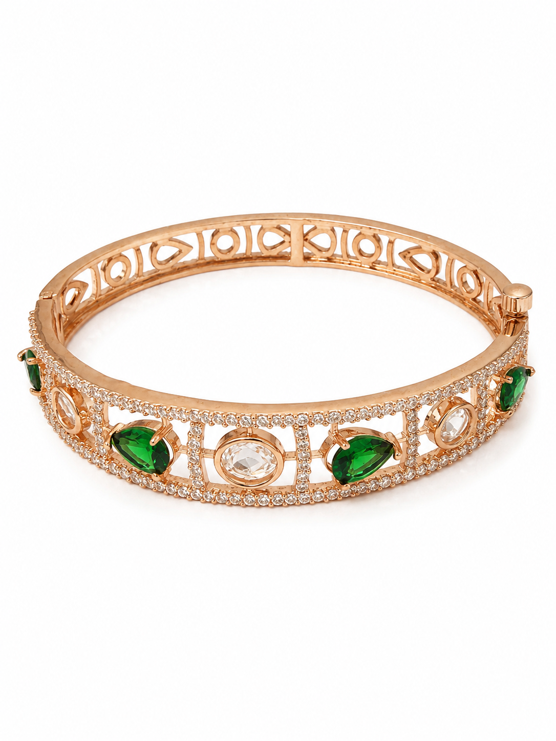 Emerald Aura Luxe Bracelet