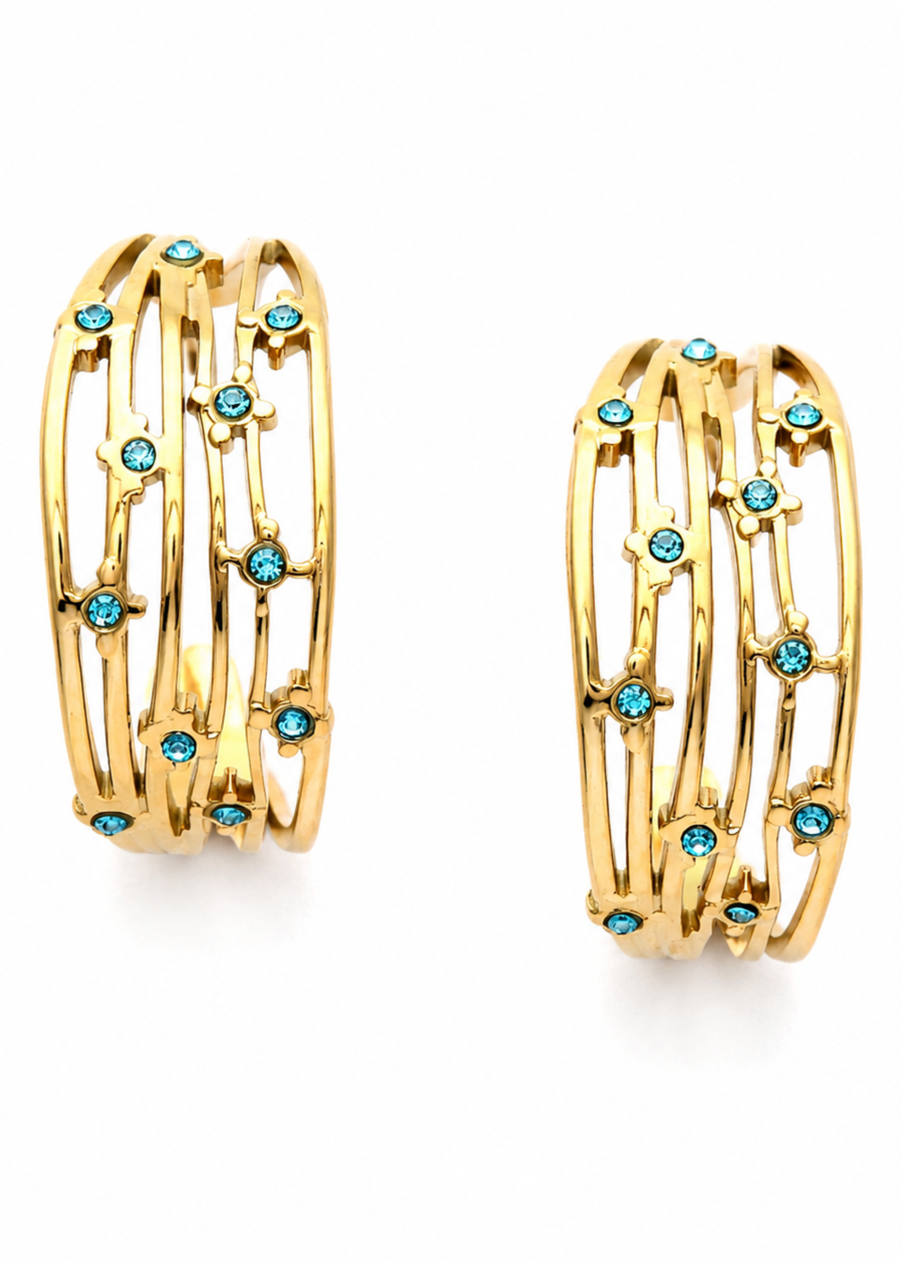Azure Orbit Hoops