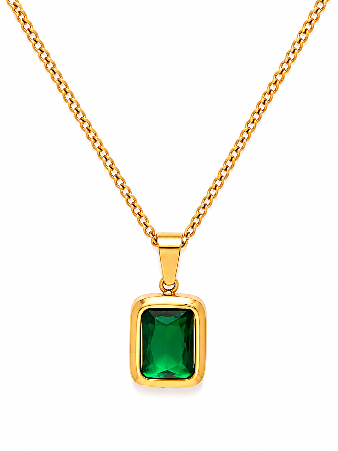 Timeless Emerald Pendant