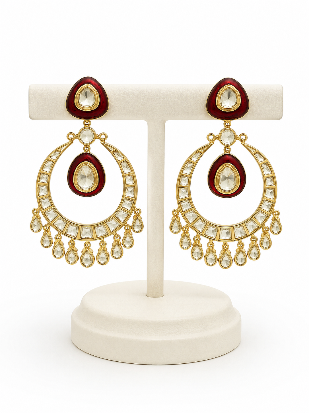 Ruby Noor Chandrika Earrings