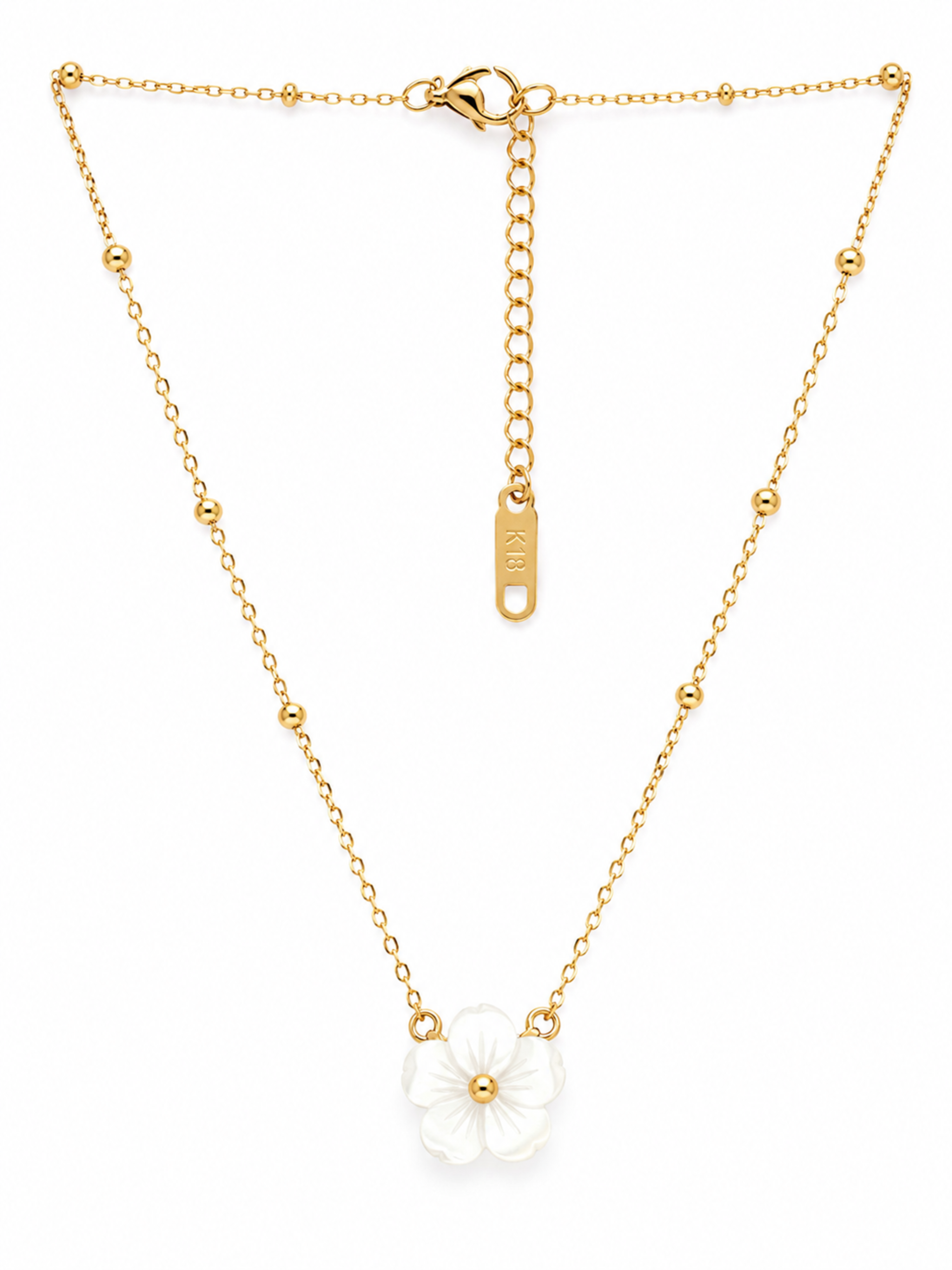Floral Charm Necklace