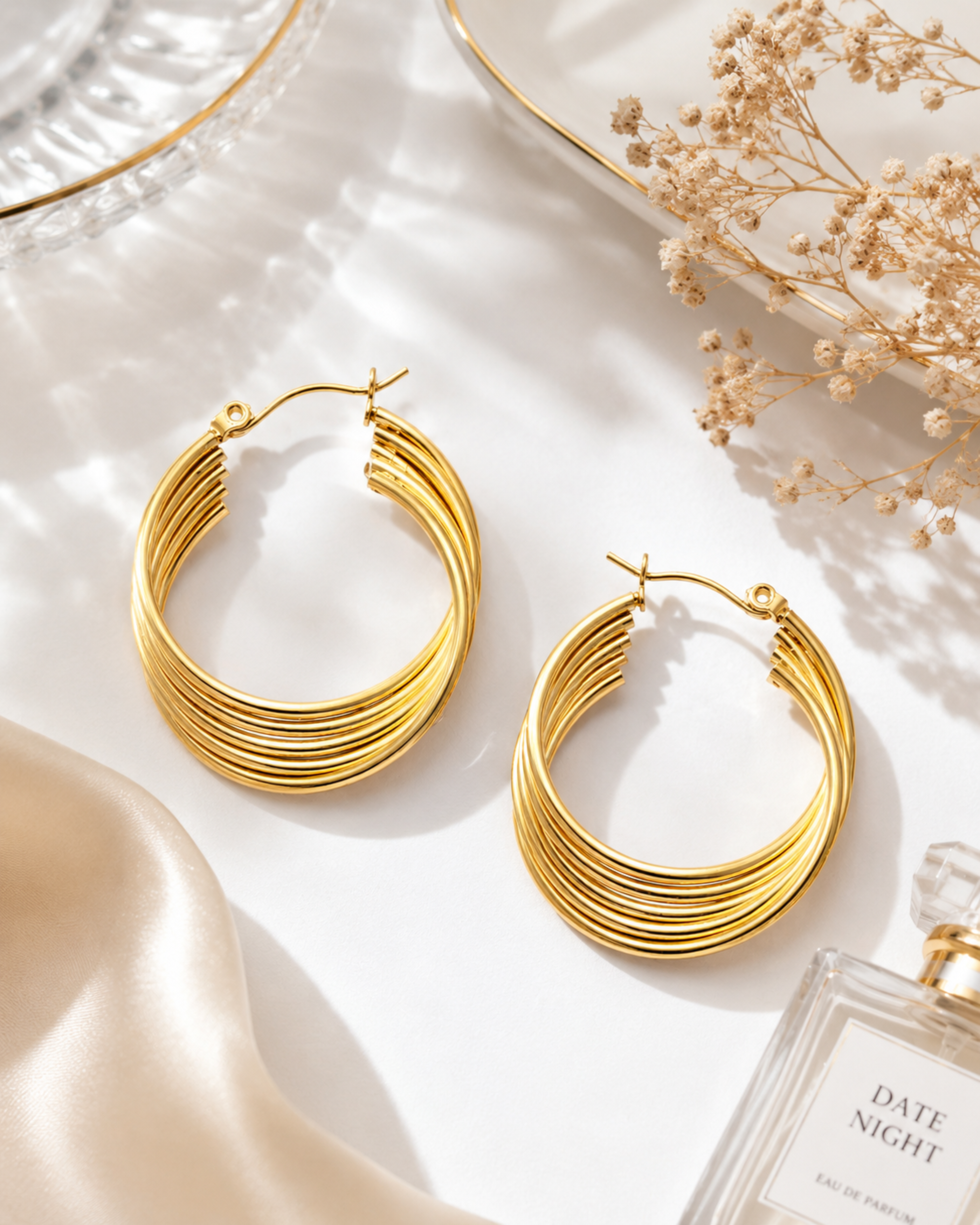 Lustre Layer Hoops