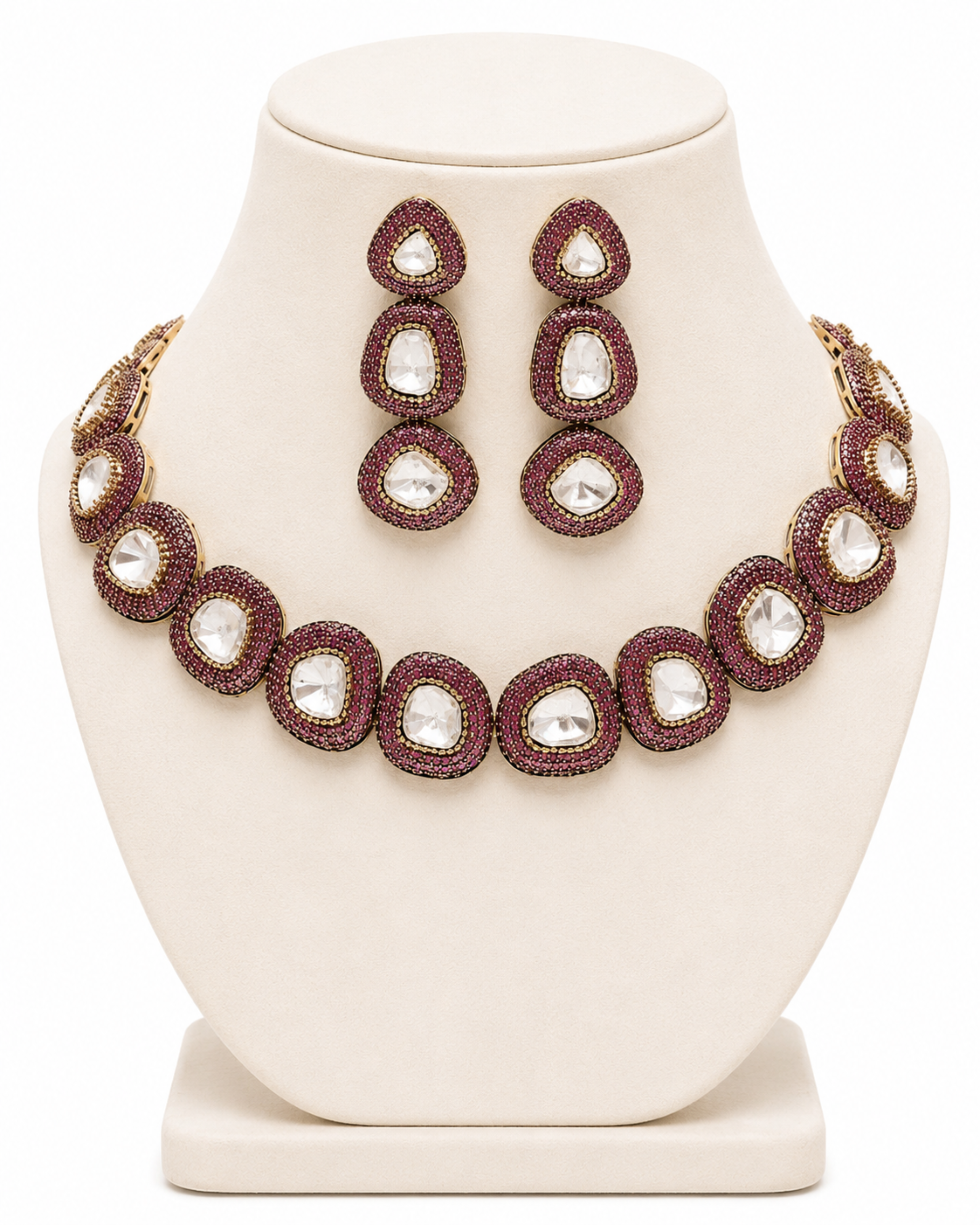 Rosé Luxe Moissanite Glam Set