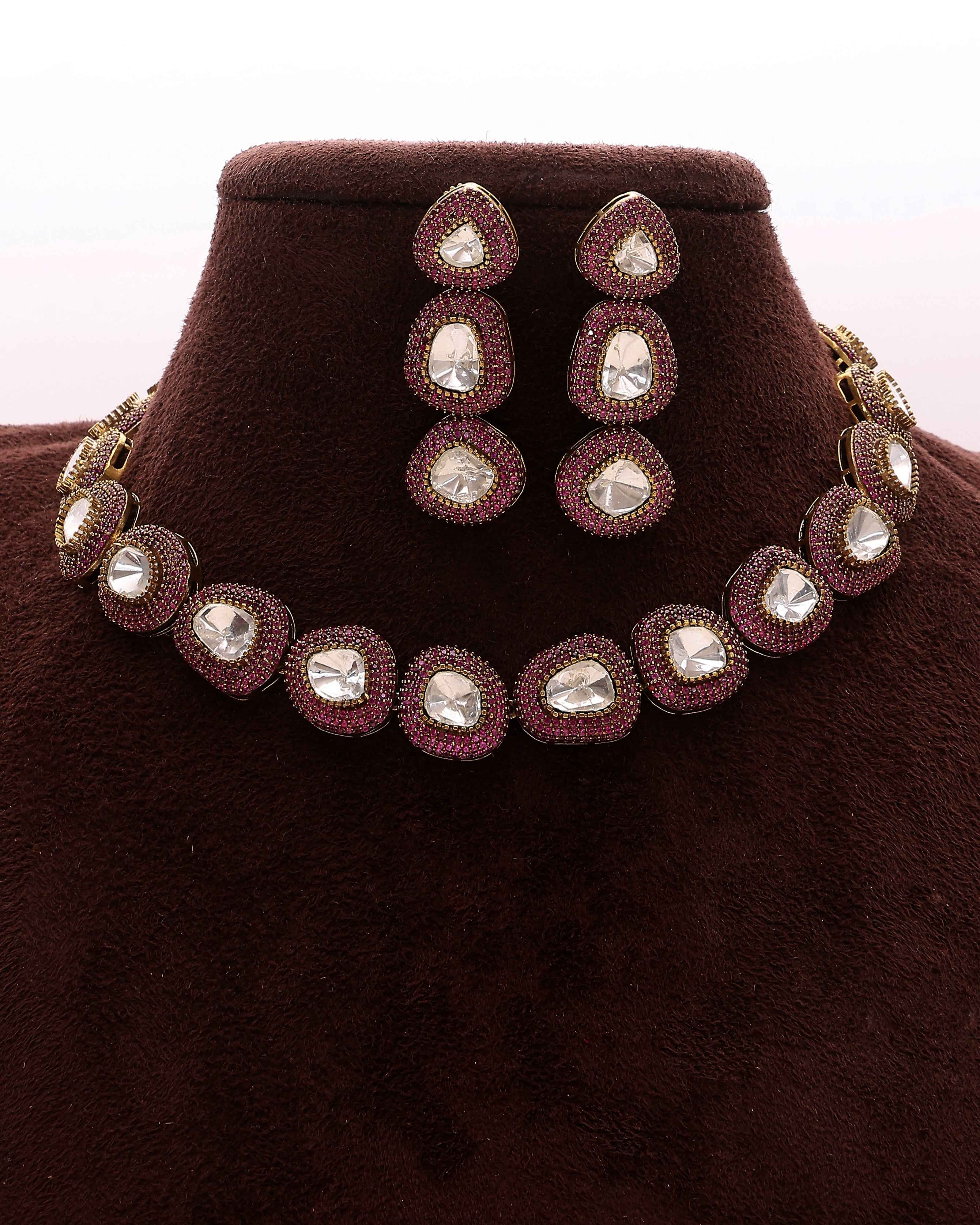 Rosé Luxe Moissanite Glam Set