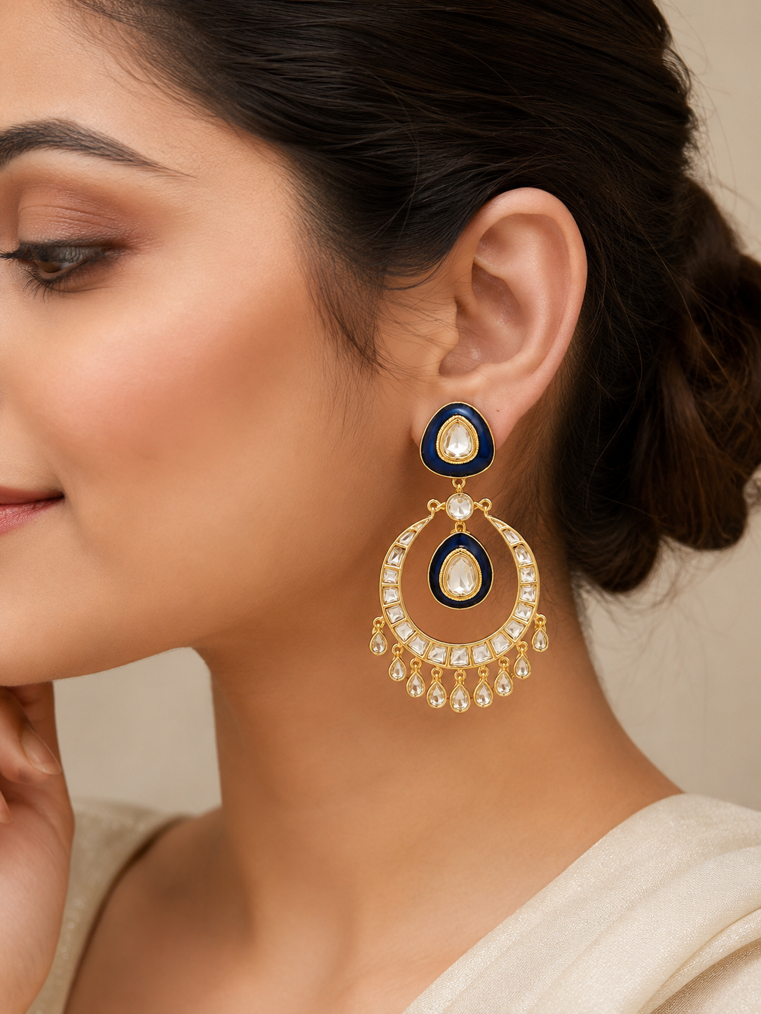 Neel Noor Chandrika Earrings