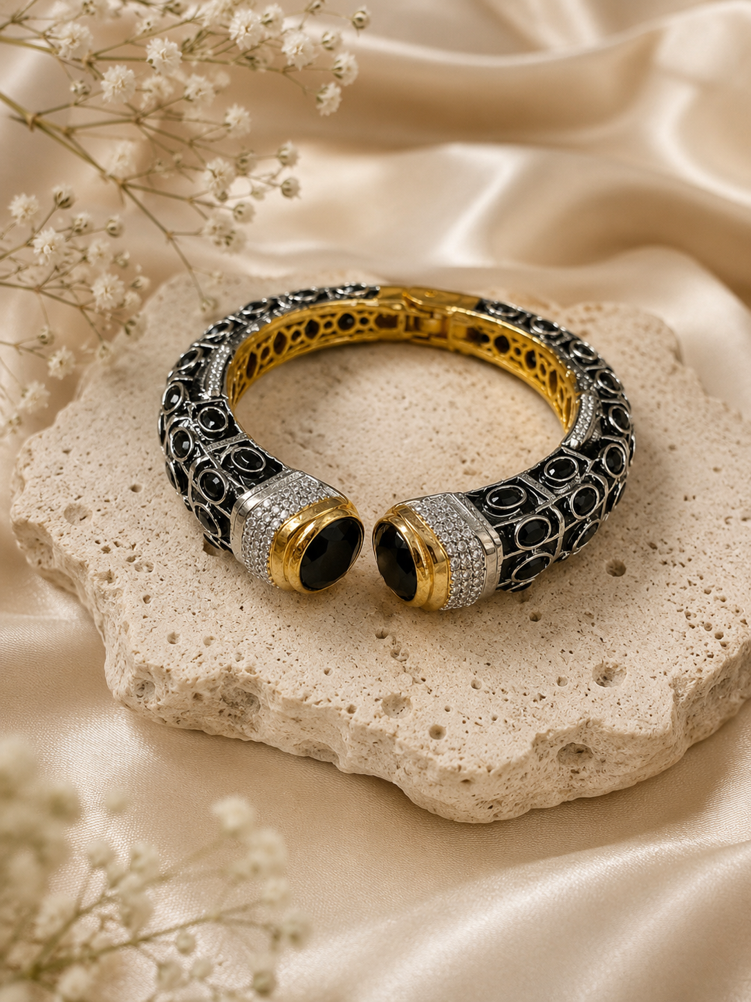 Noir Royale Statement Cuff