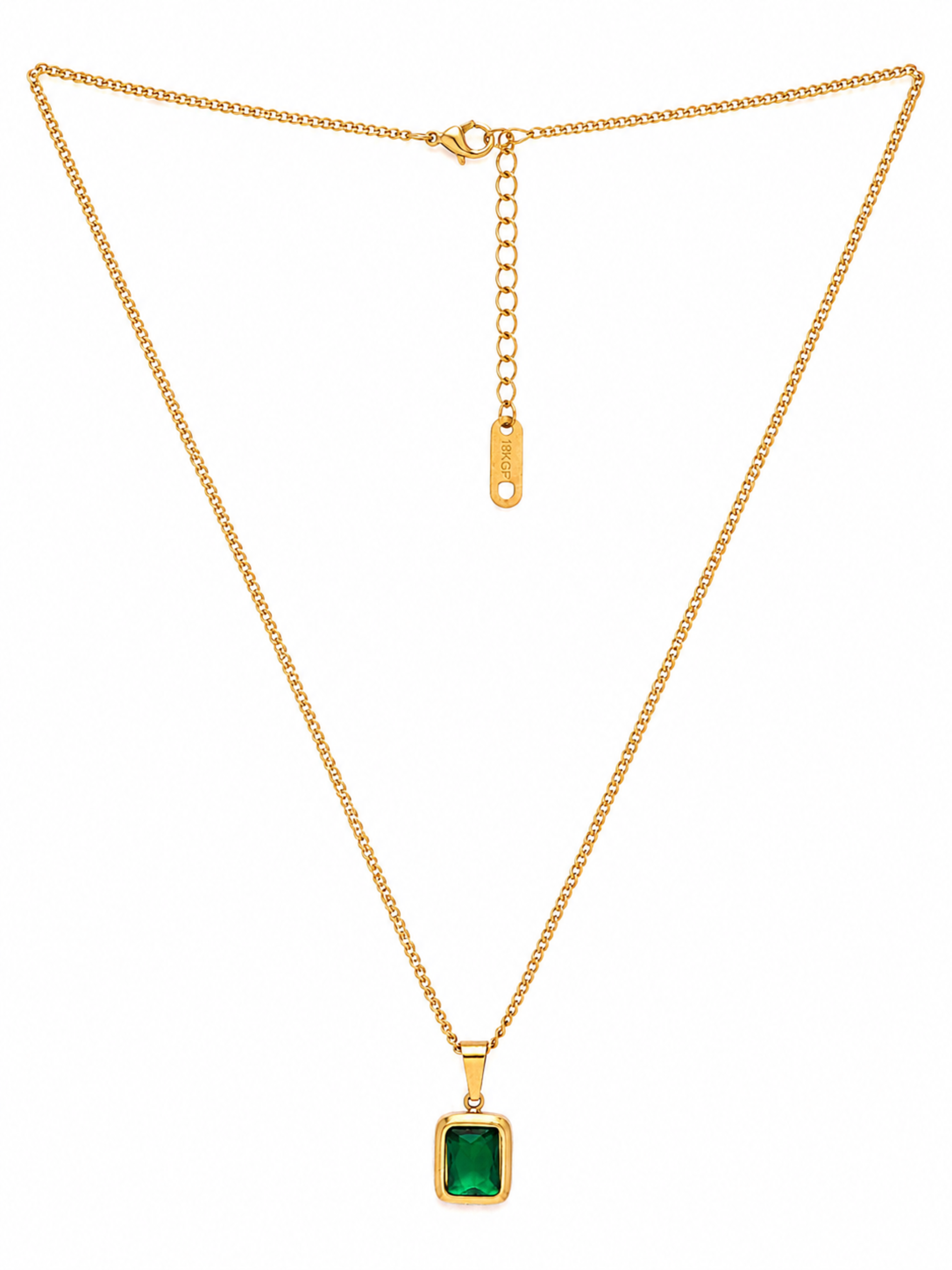 Timeless Emerald Pendant