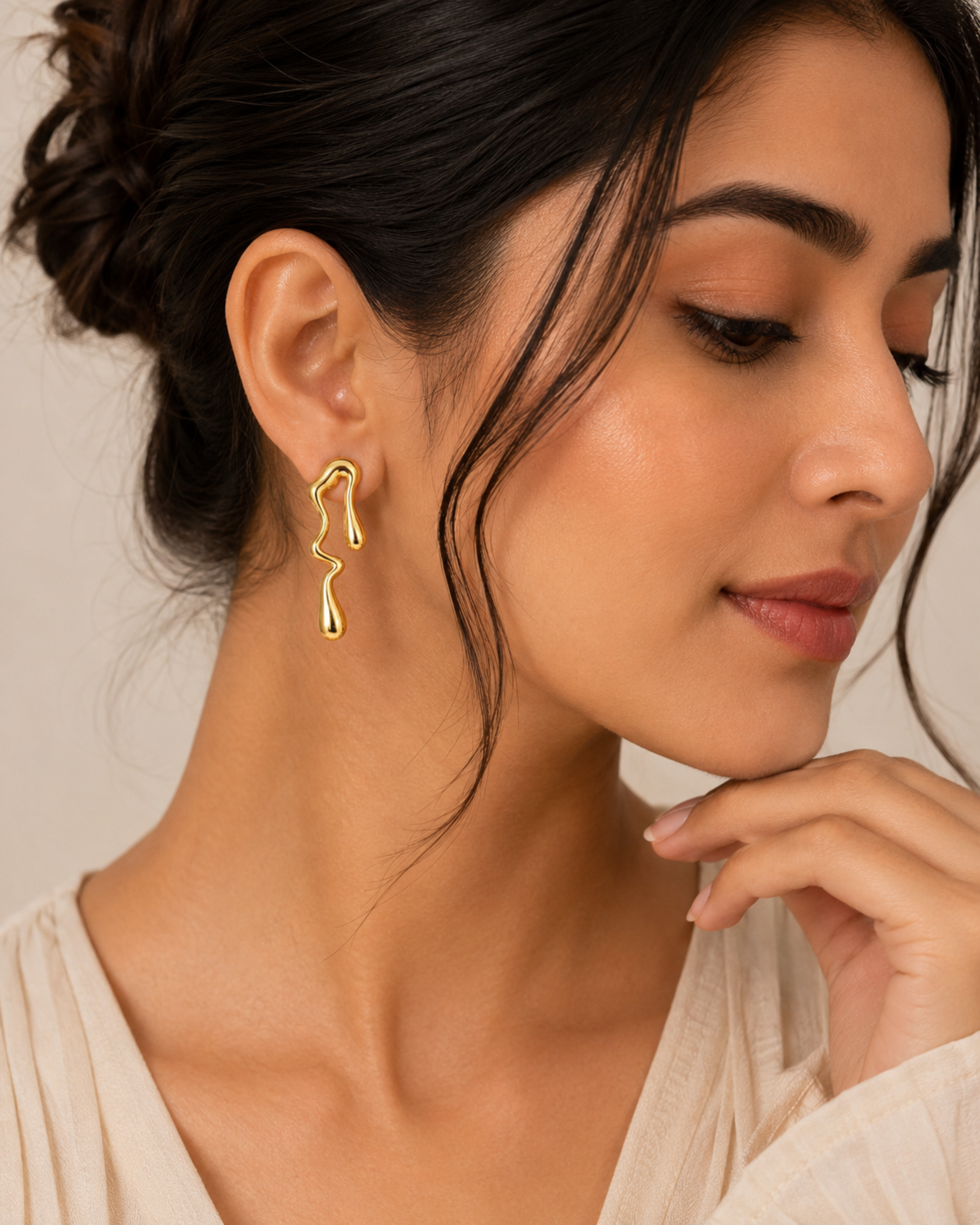 Golden Drift Studs