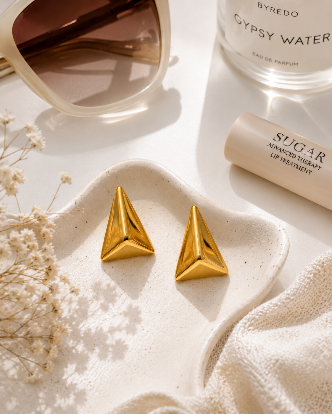 Golden Apex Studs