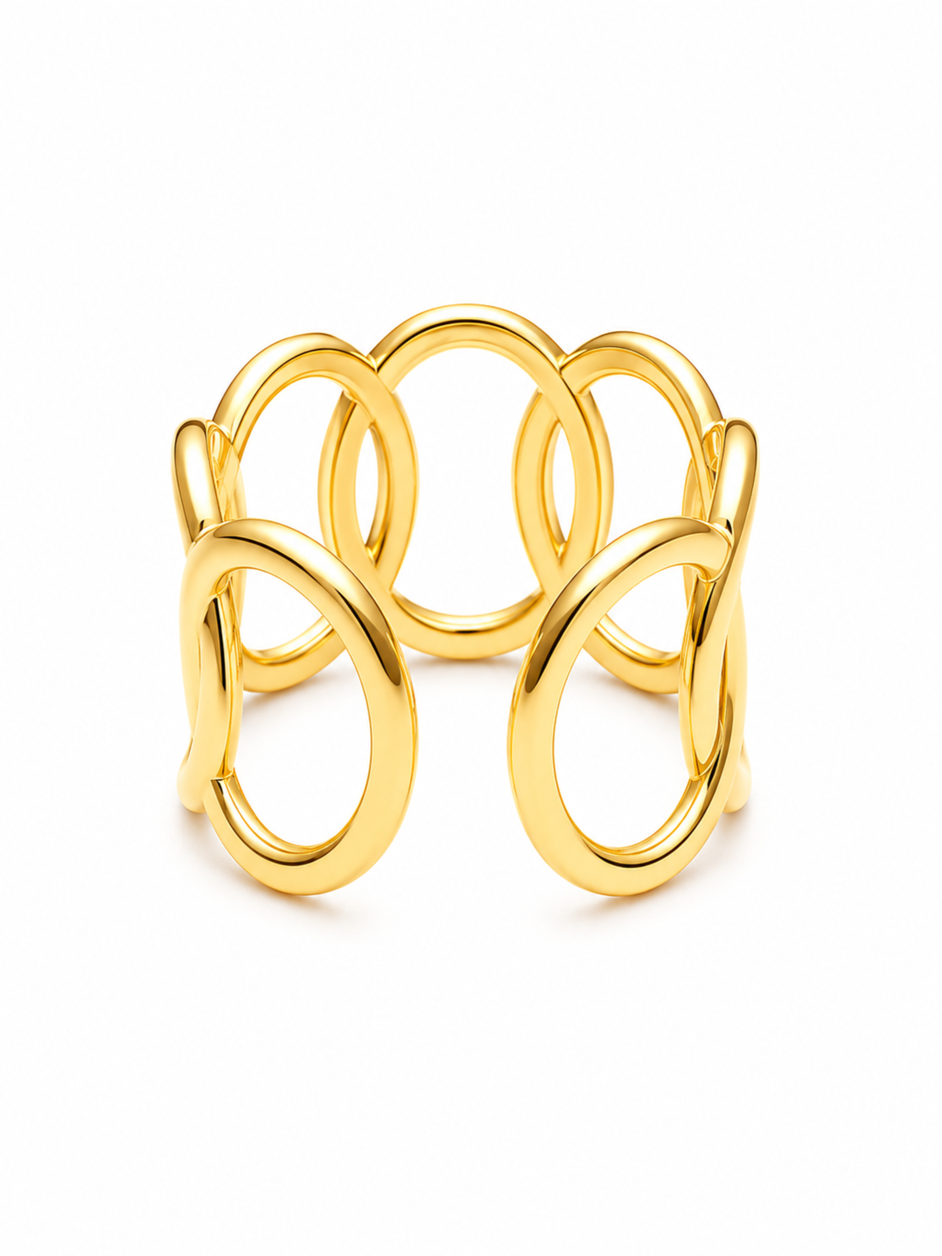 Oval Link Ring