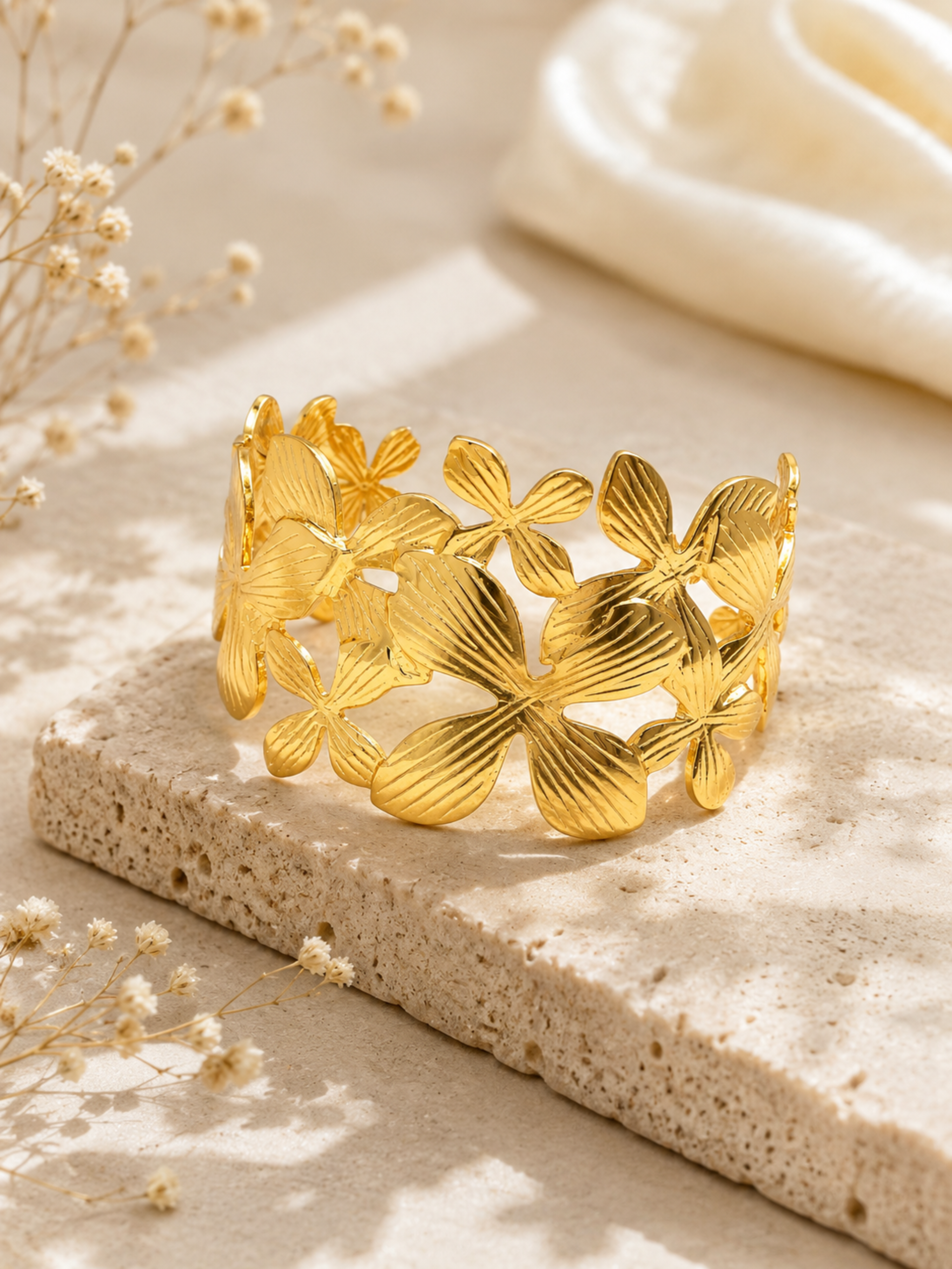 Pure Bloom Statement Cuff