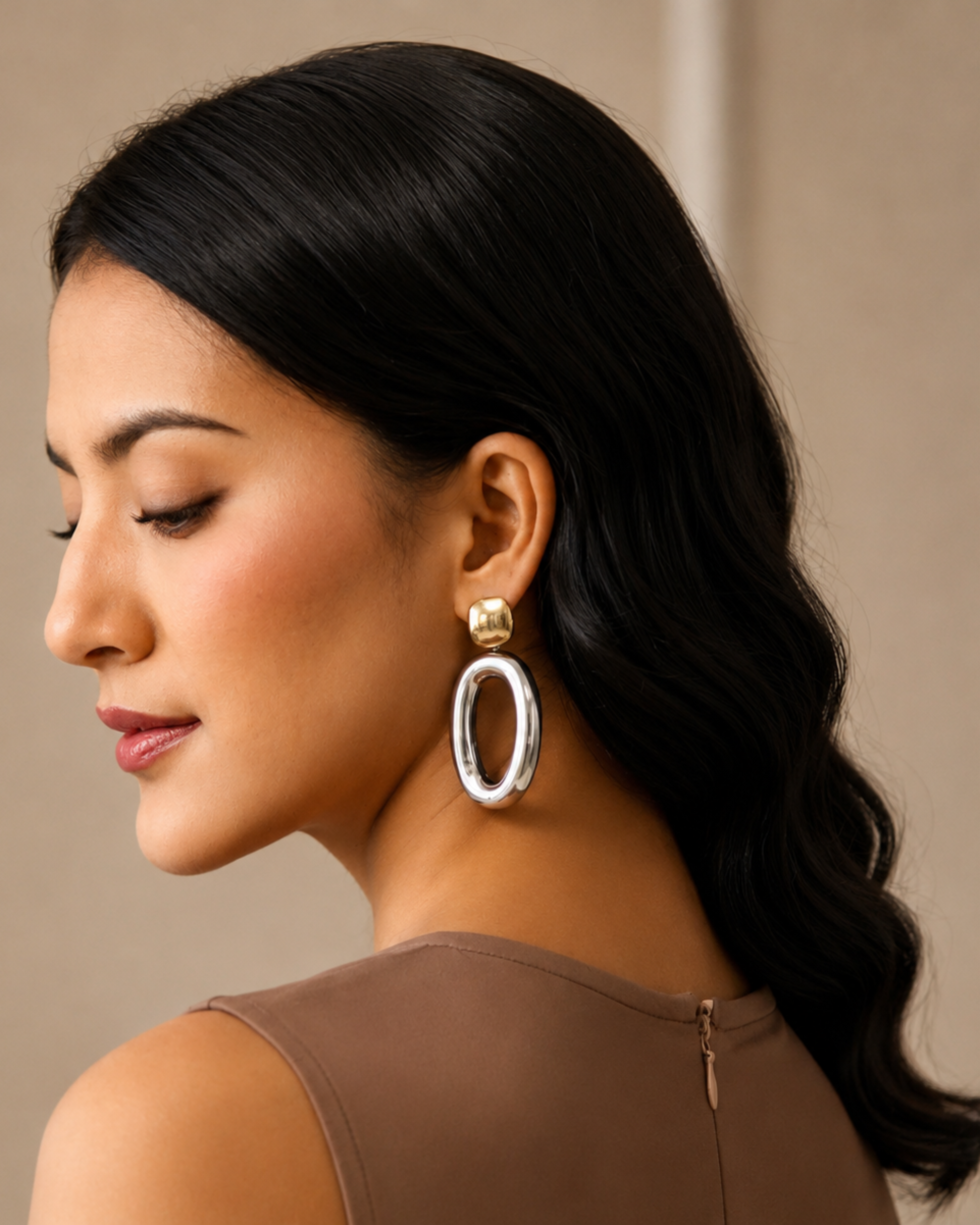 Sol & Silver Drop Earrings