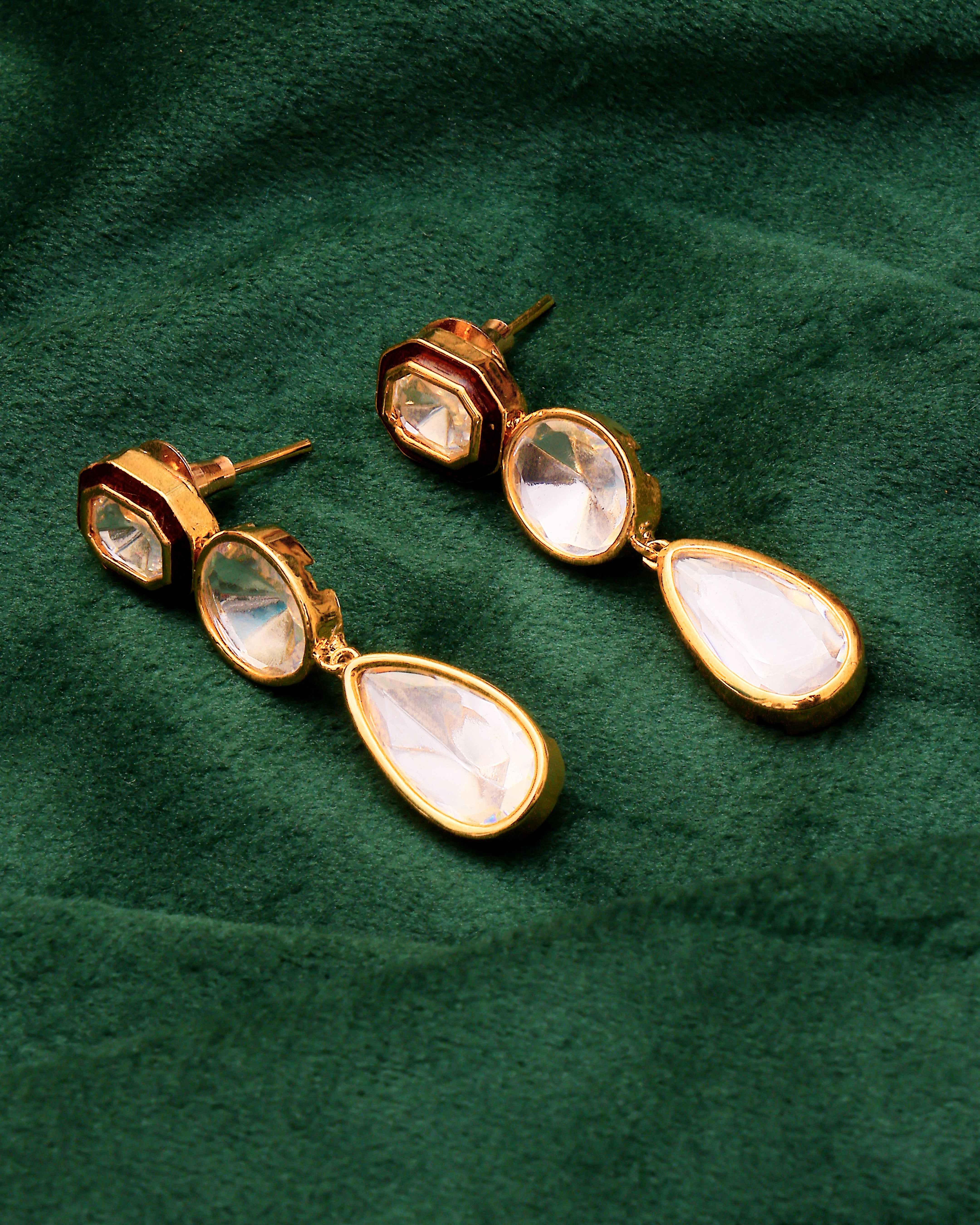 Eira Kundan Drop Trio