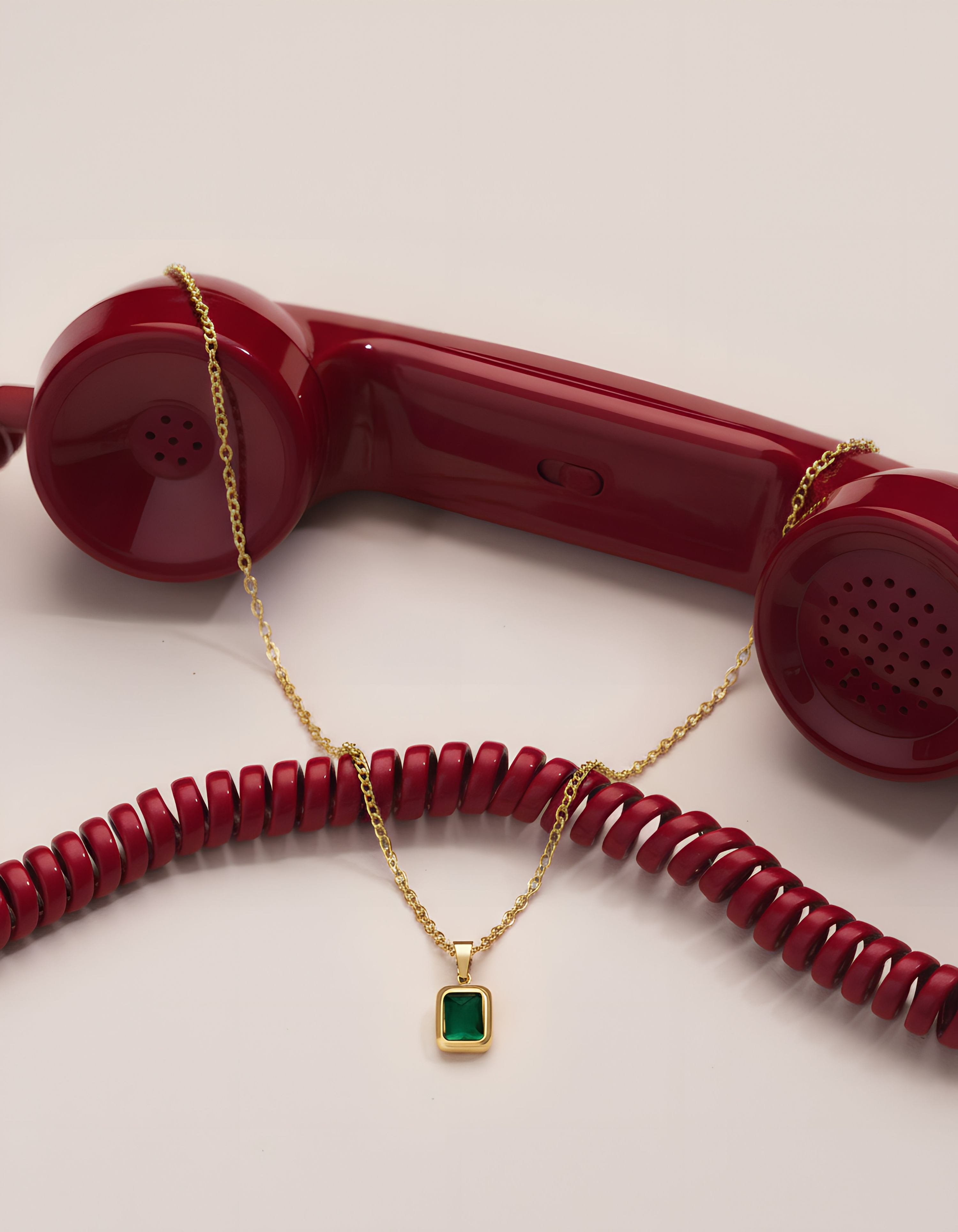 Timeless Emerald Pendant