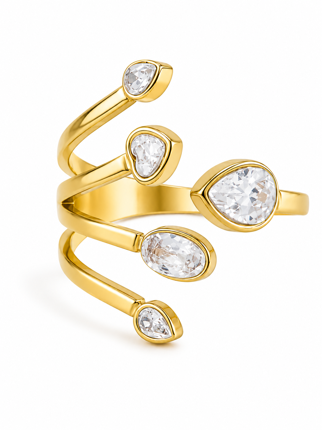 Celestia Spiral Ring